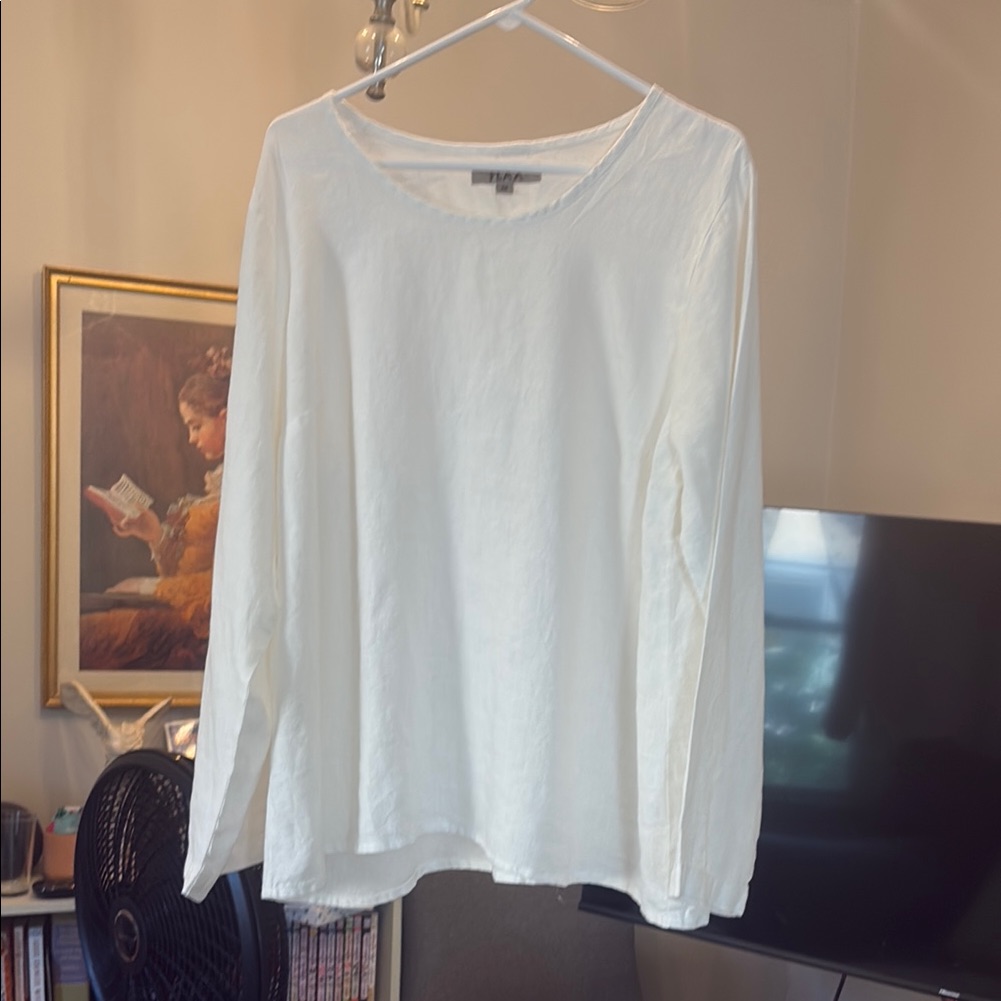 Flax Women's White Top
